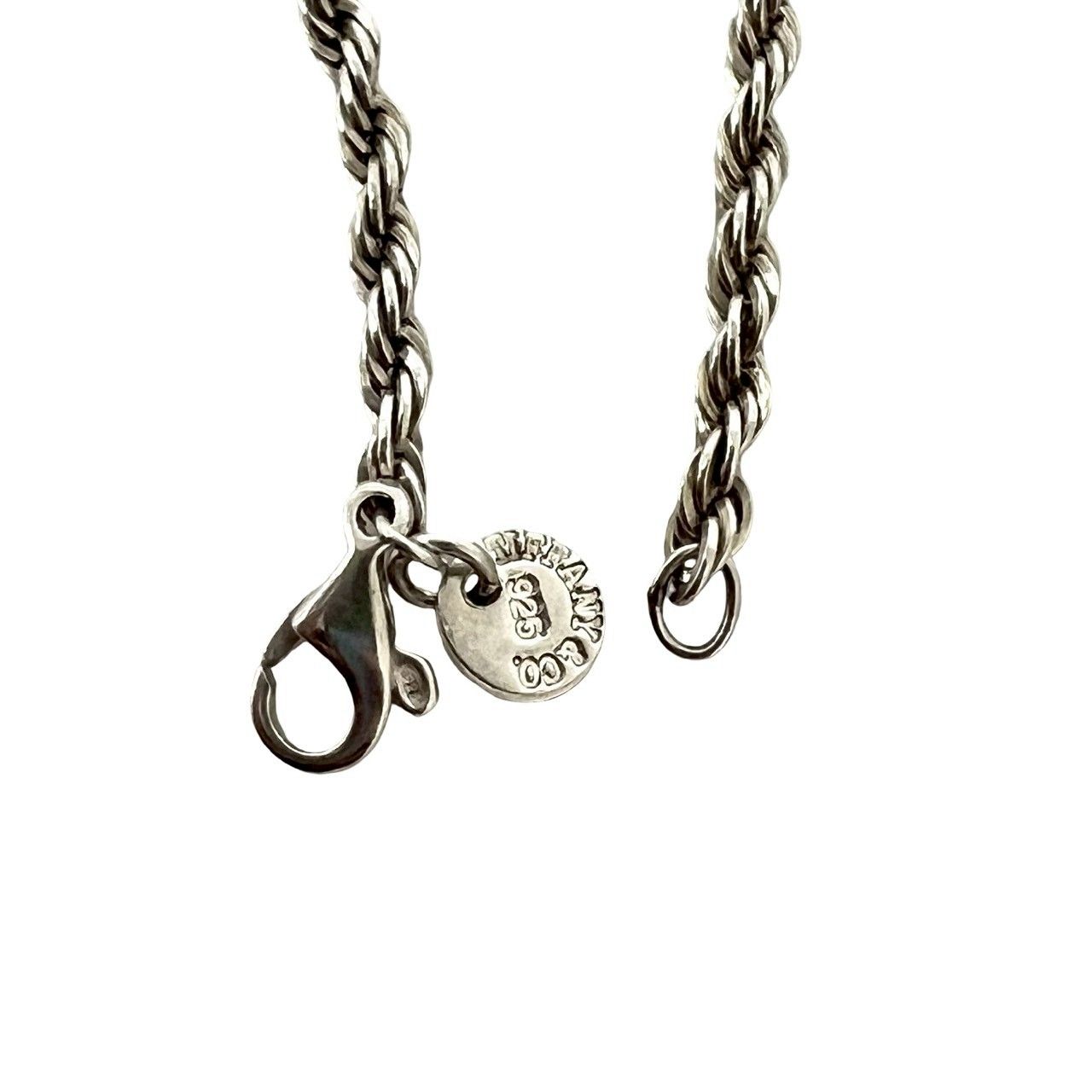 Tiffany & Co Vintage Twist Necklace 925 Sterling Silver — view 3