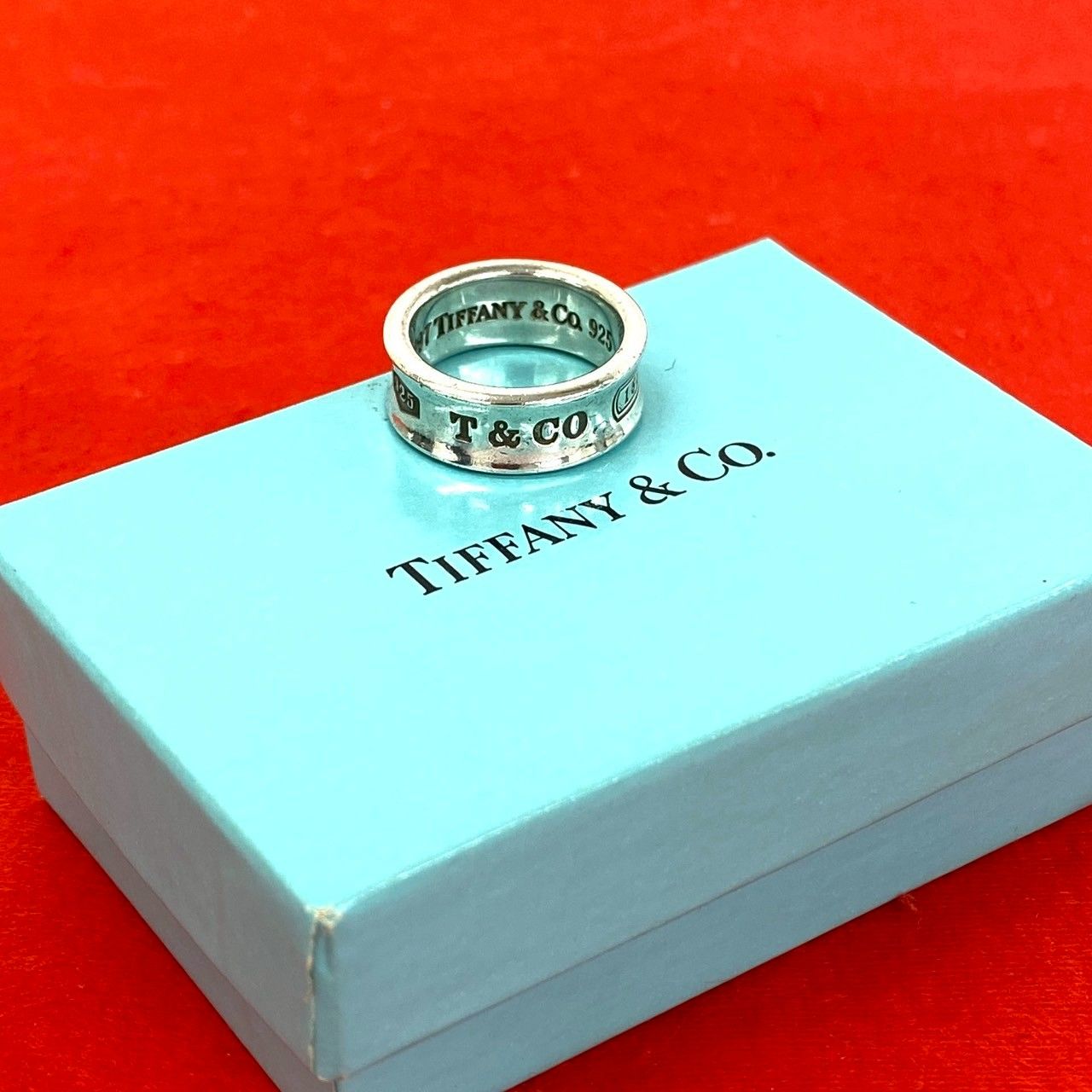Tiffany & Co Narrow Ring 925 Sterling Silver
