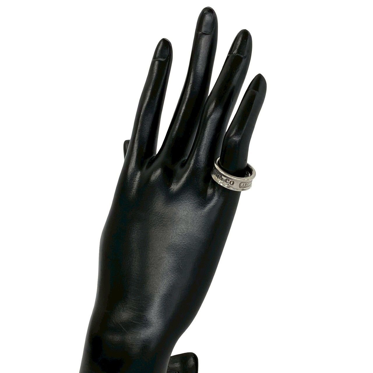 Tiffany & Co Narrow Ring 925 Sterling Silver — view 2