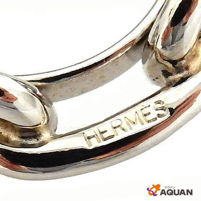 Hermes Chaine D'ancre Scarf Ring Silver — view 3