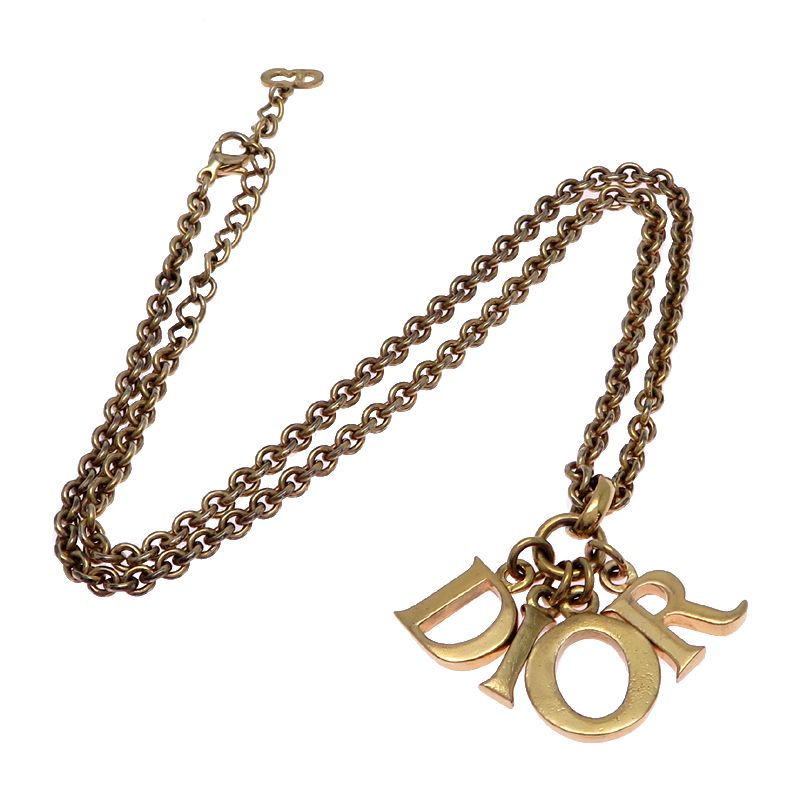 Dior Necklace Silver — view 6