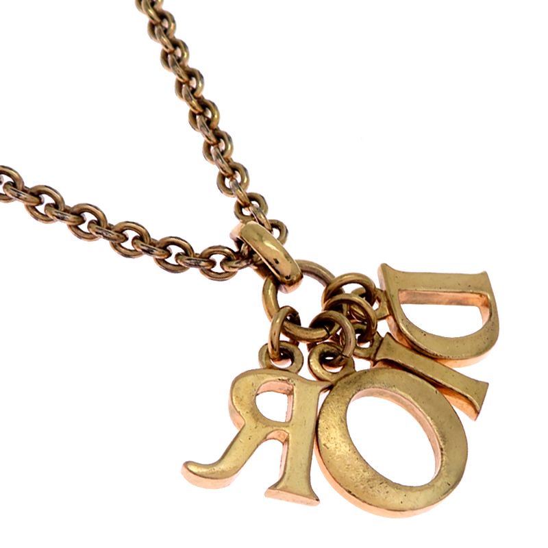 Dior Necklace Silver — view 3