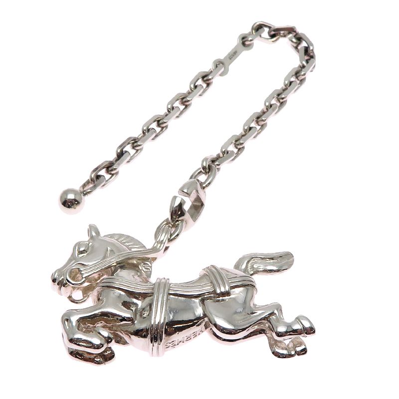 Hermes Charm Keychain & Charms Silver — view 3
