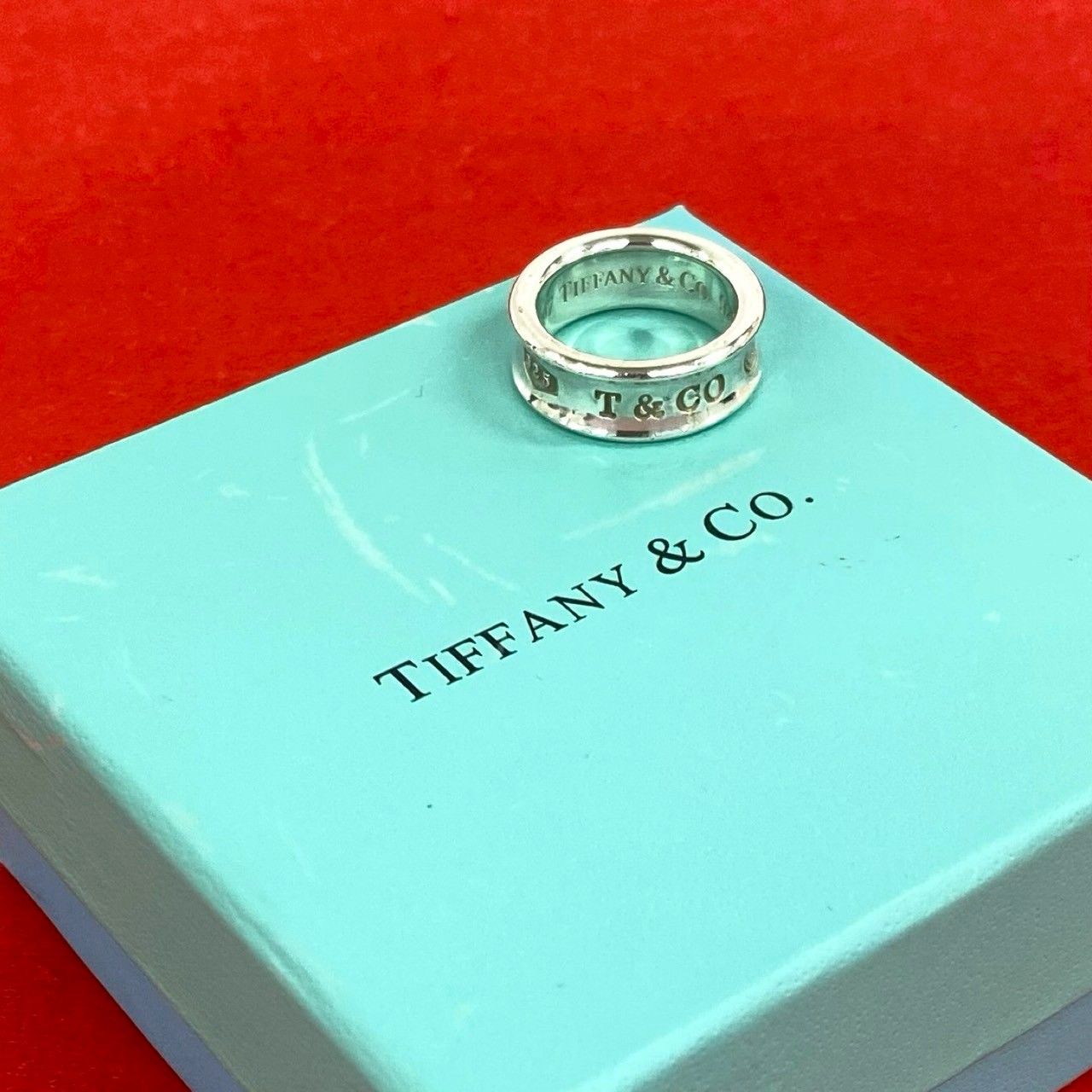 Tiffany & Co Narrow Ring 925 Sterling Silver