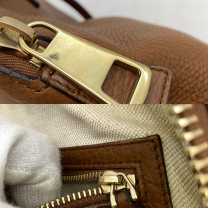 Gucci Handbag Leather Brown Travel Business — view 9