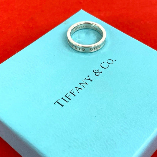Tiffany & Co Narrow Ring 925 Sterling Silver