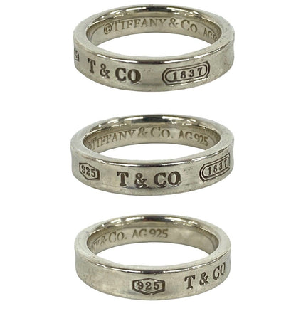 Tiffany & Co Narrow Ring 925 Sterling Silver — view 3