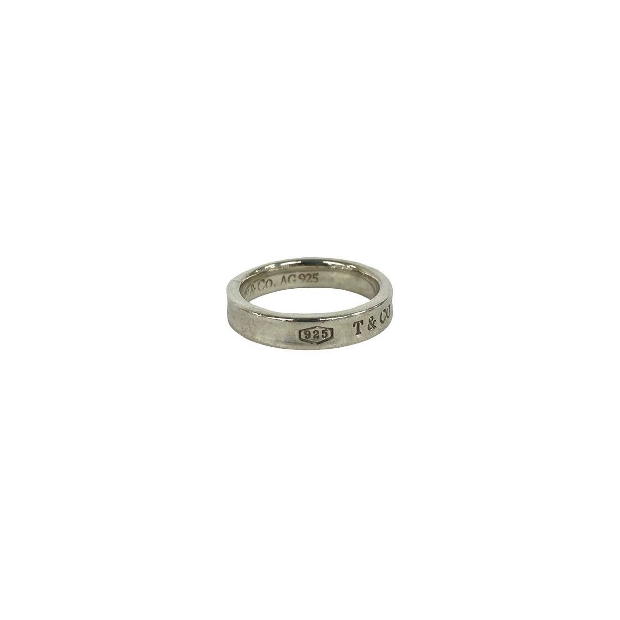 Tiffany & Co Narrow Ring 925 Sterling Silver — view 4