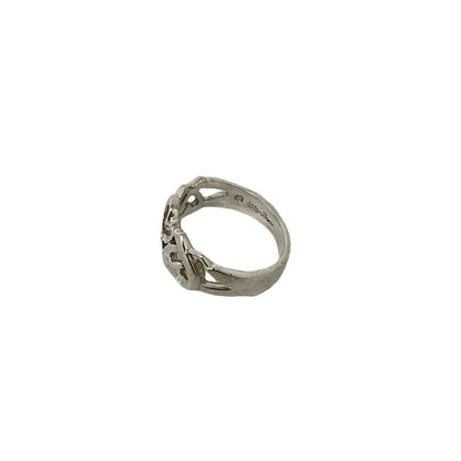 Tiffany & Co Vintage Loving Heart Ring 925 Sterling Silver — view 4