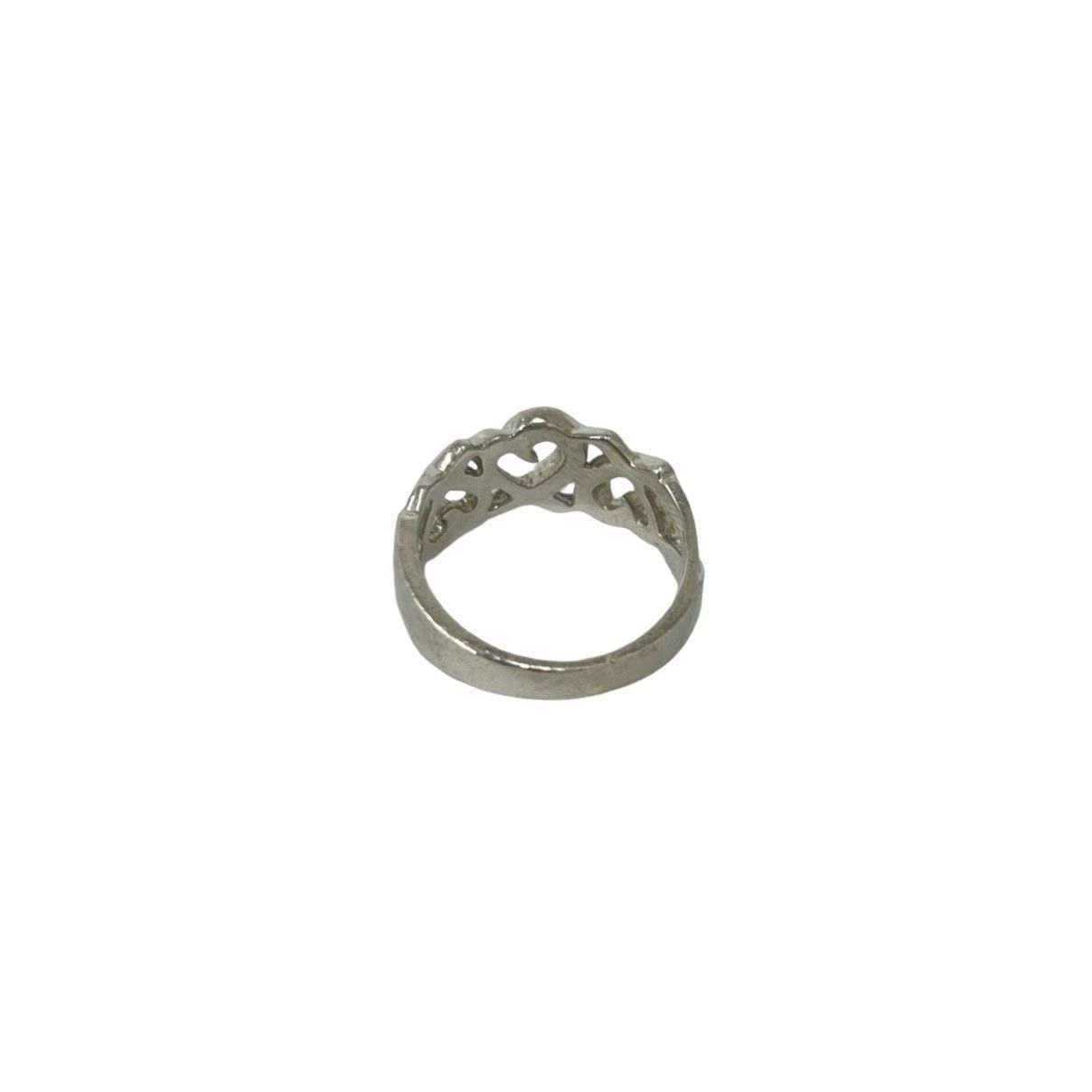 Tiffany & Co Vintage Loving Heart Ring 925 Sterling Silver — view 6