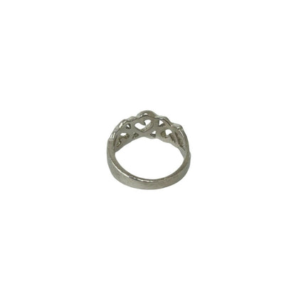 Tiffany & Co Vintage Loving Heart Ring 925 Sterling Silver — view 6