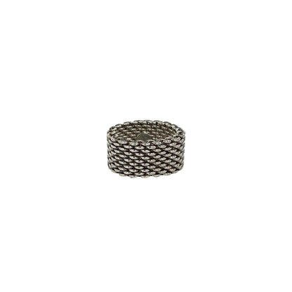 Tiffany & Co Vintage Somerset Ring 925 Sterling Silver — view 4