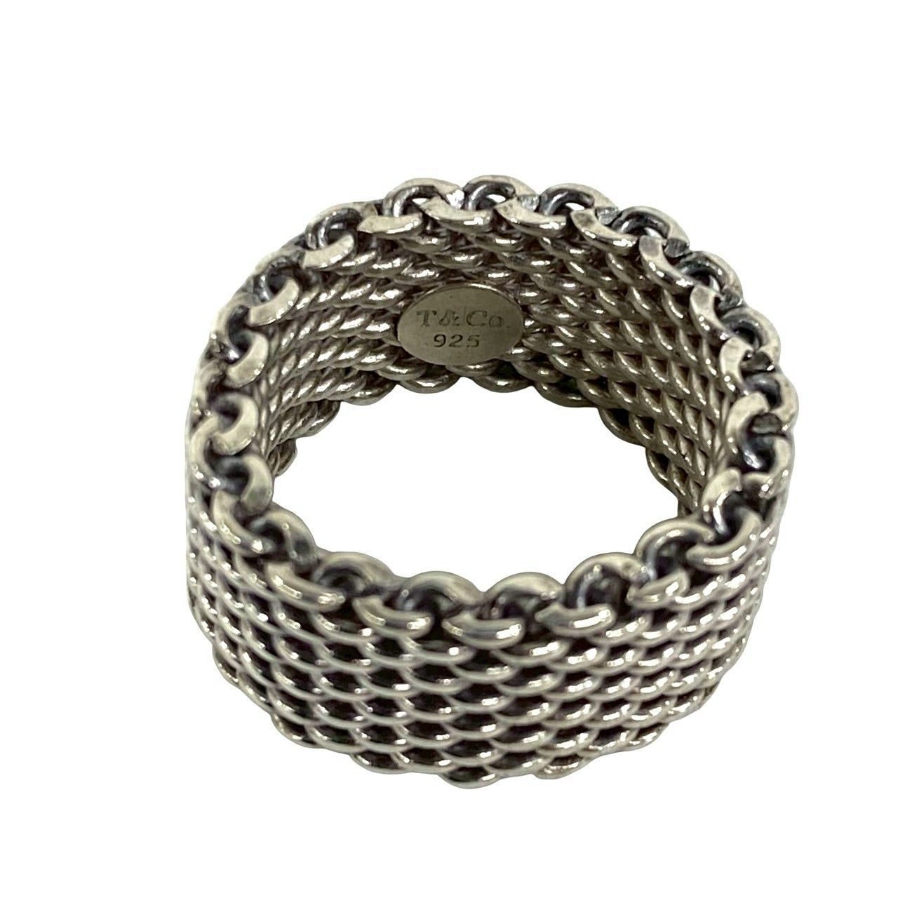 Tiffany & Co Vintage Somerset Ring 925 Sterling Silver — view 3