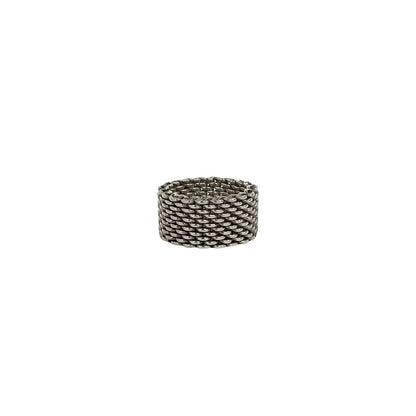 Tiffany & Co Vintage Somerset Ring 925 Sterling Silver — view 6
