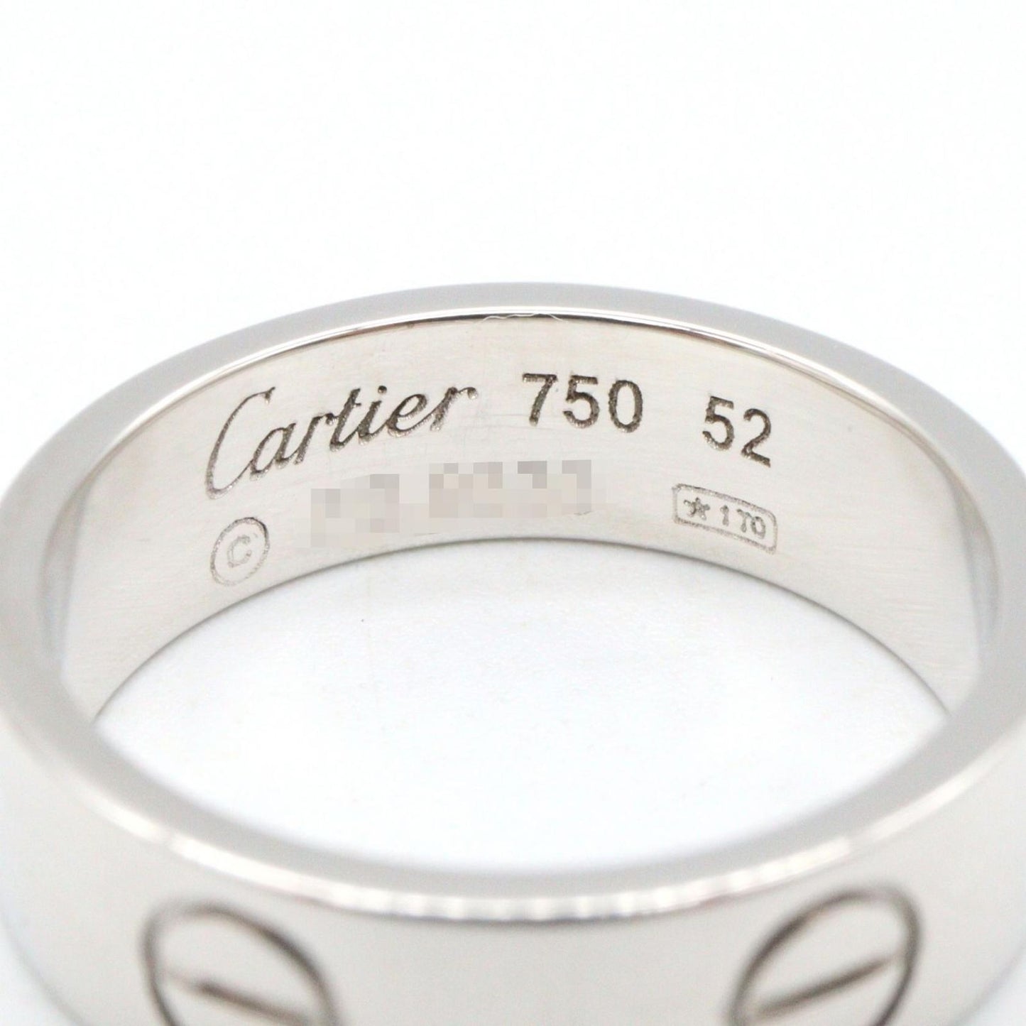 Cartier Ring Love 18k White Gold — view 3