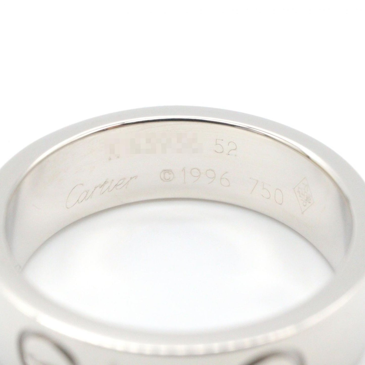 Cartier Ring Love 18k White Gold — view 3