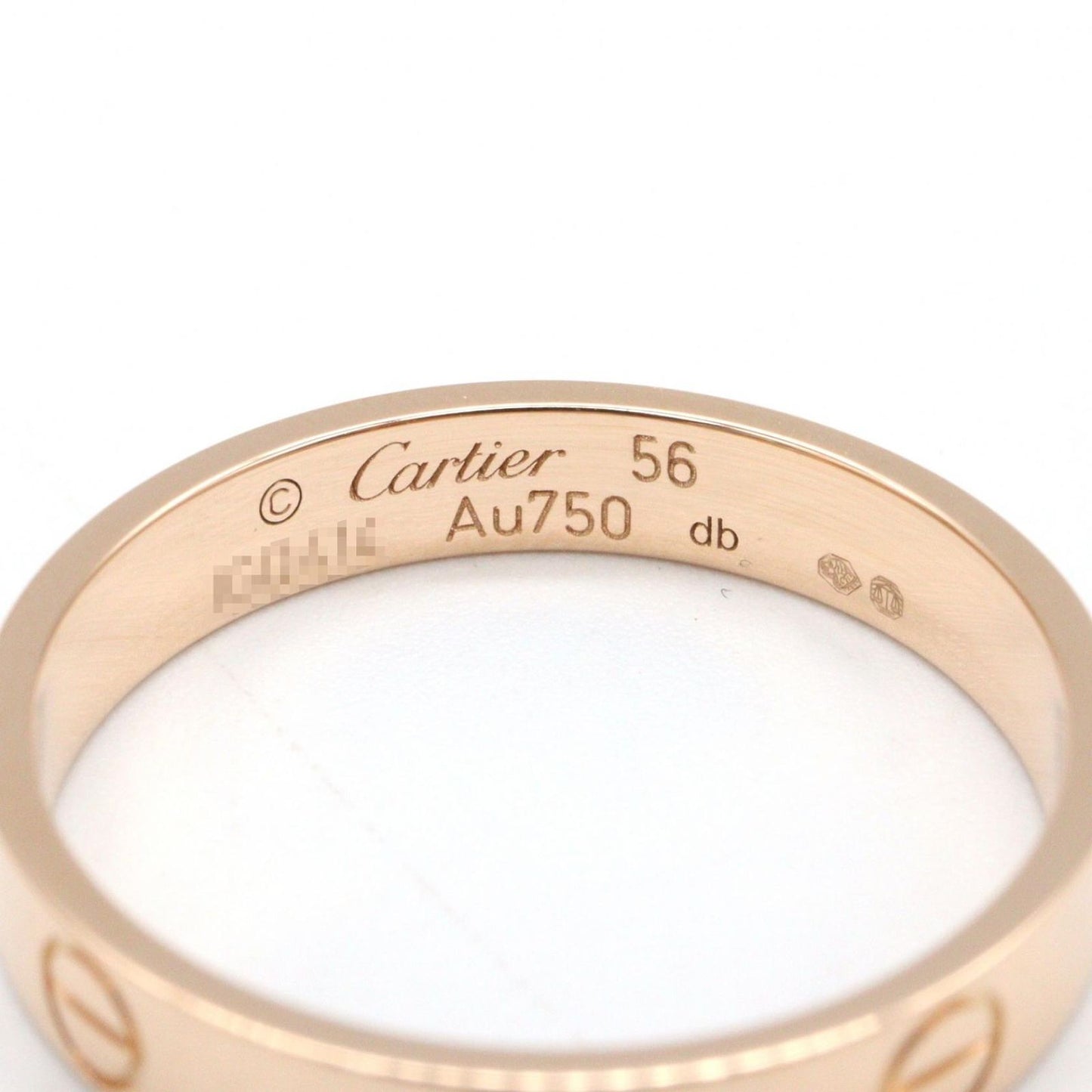 Cartier Ring Mini Love 18k Pink Gold — view 3