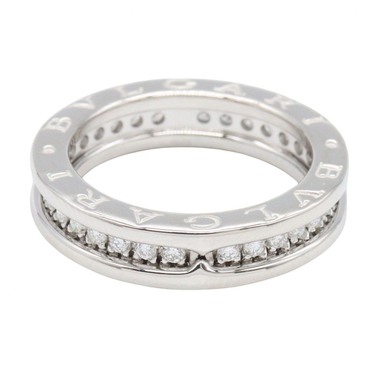 Bvlgari Ring B-zero One Diamond 18k White Gold — view 2