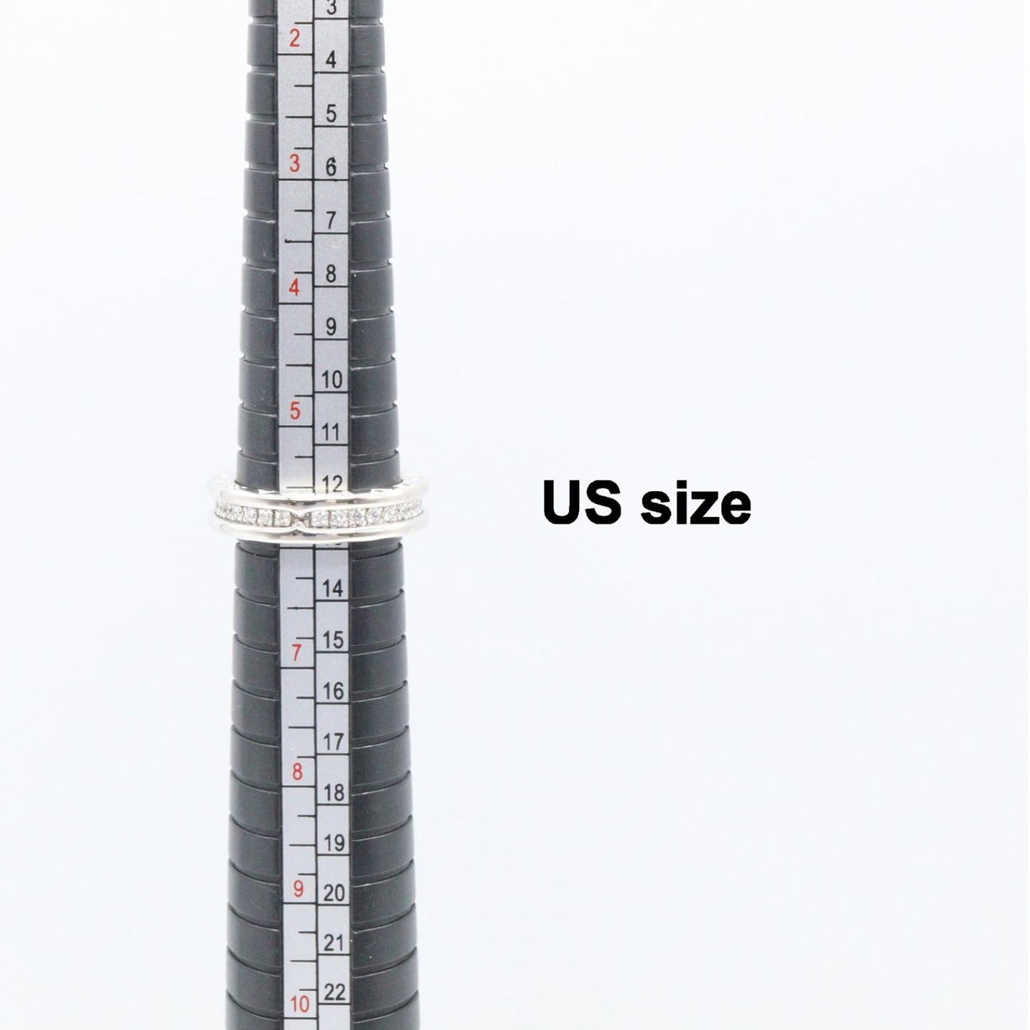 Bvlgari Ring B-zero One Diamond 18k White Gold — view 6