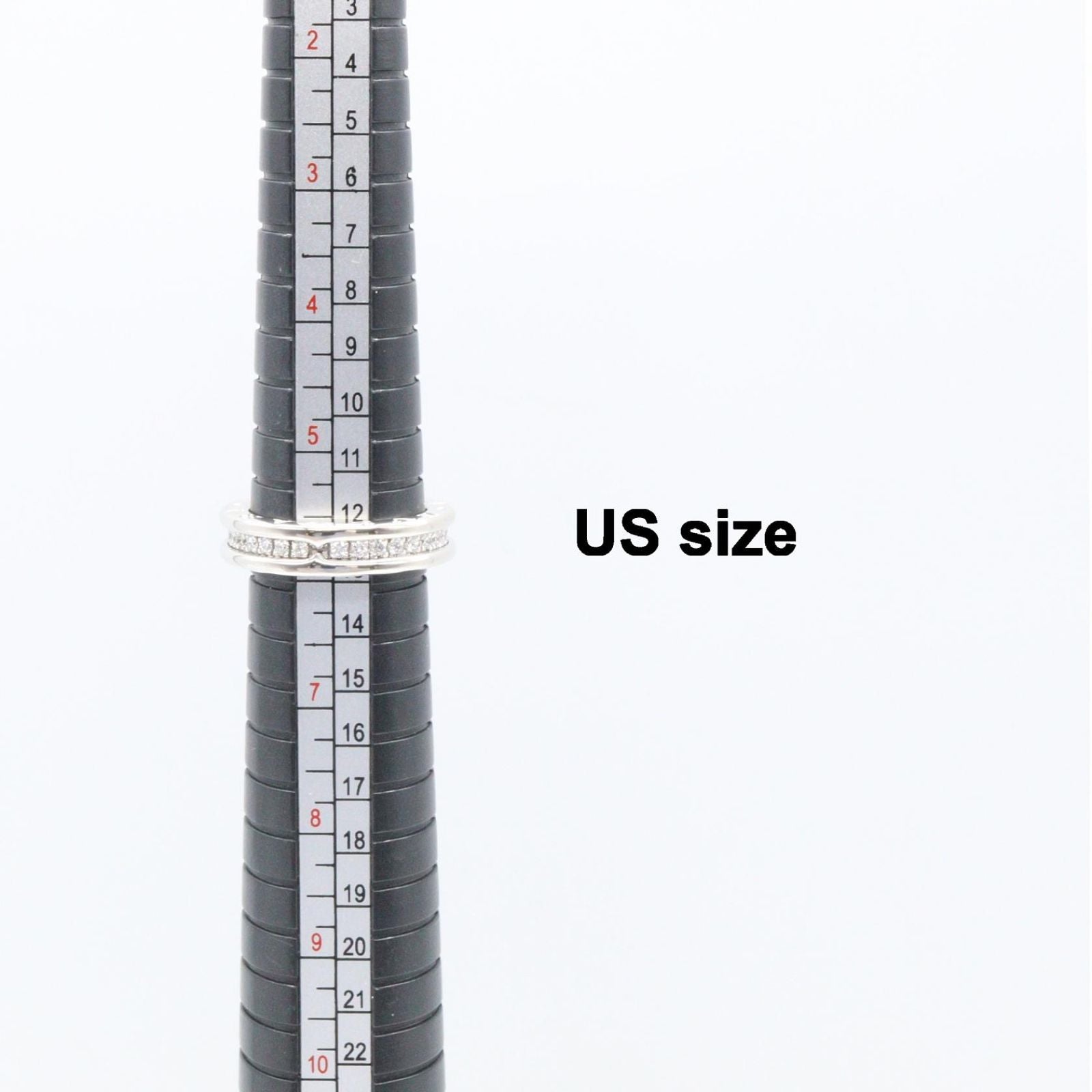 Bvlgari Ring B-zero One Diamond 18k White Gold — view 6