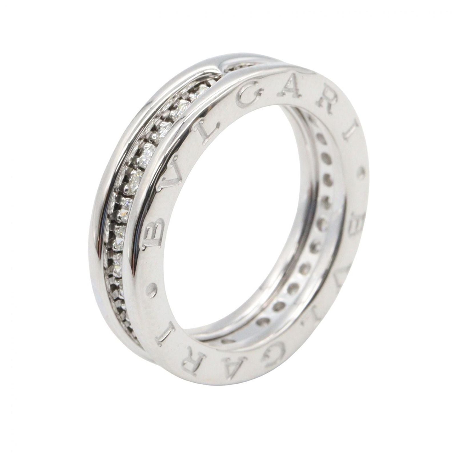 Bvlgari Ring B-zero One Diamond 18k White Gold — view 3