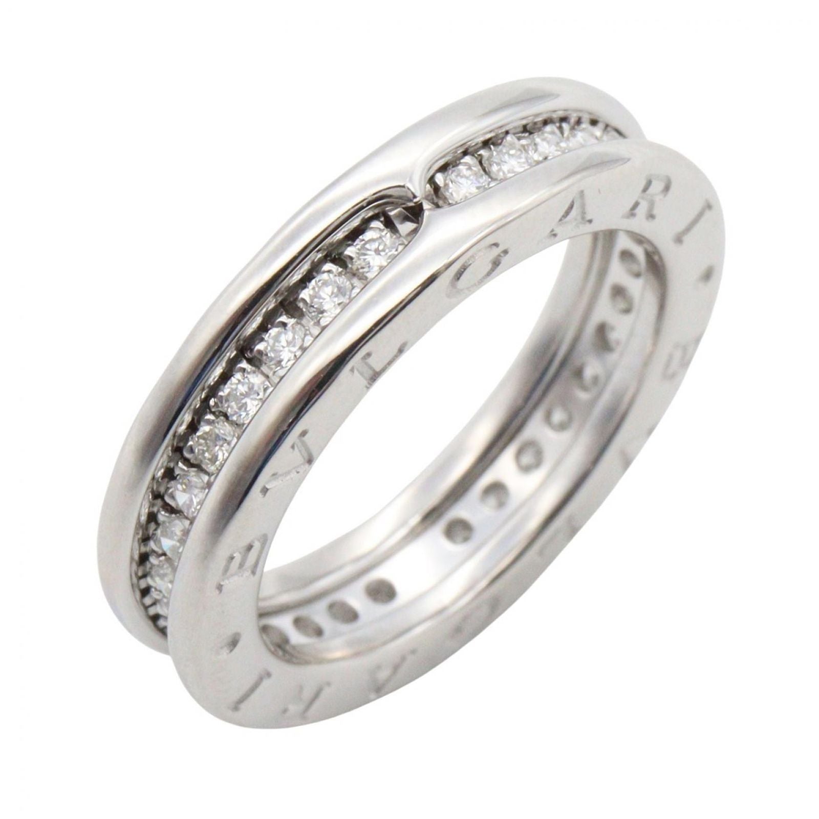 Bvlgari Ring B-zero One Diamond 18k White Gold