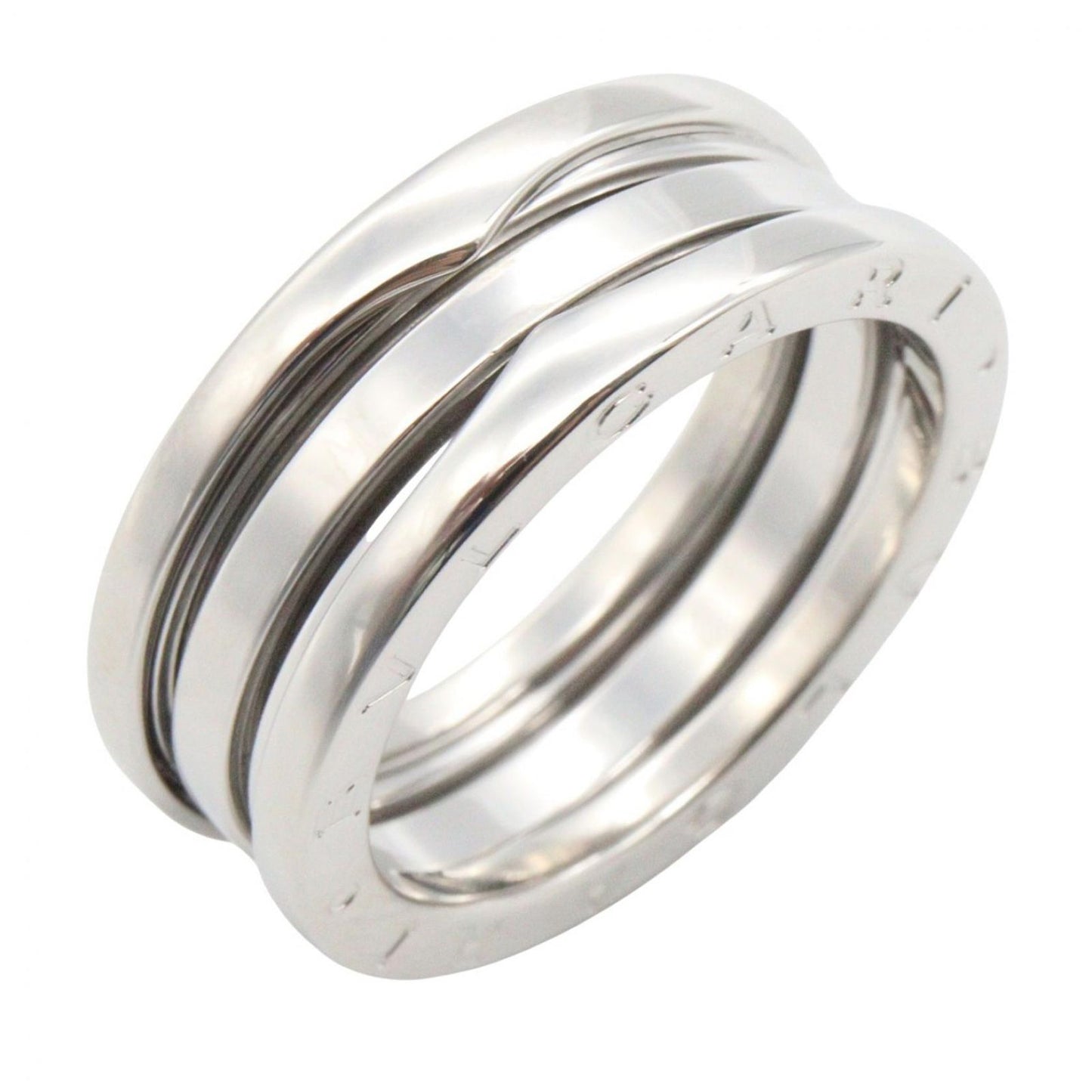 Bvlgari Ring B-zero One Band 18k White Gold