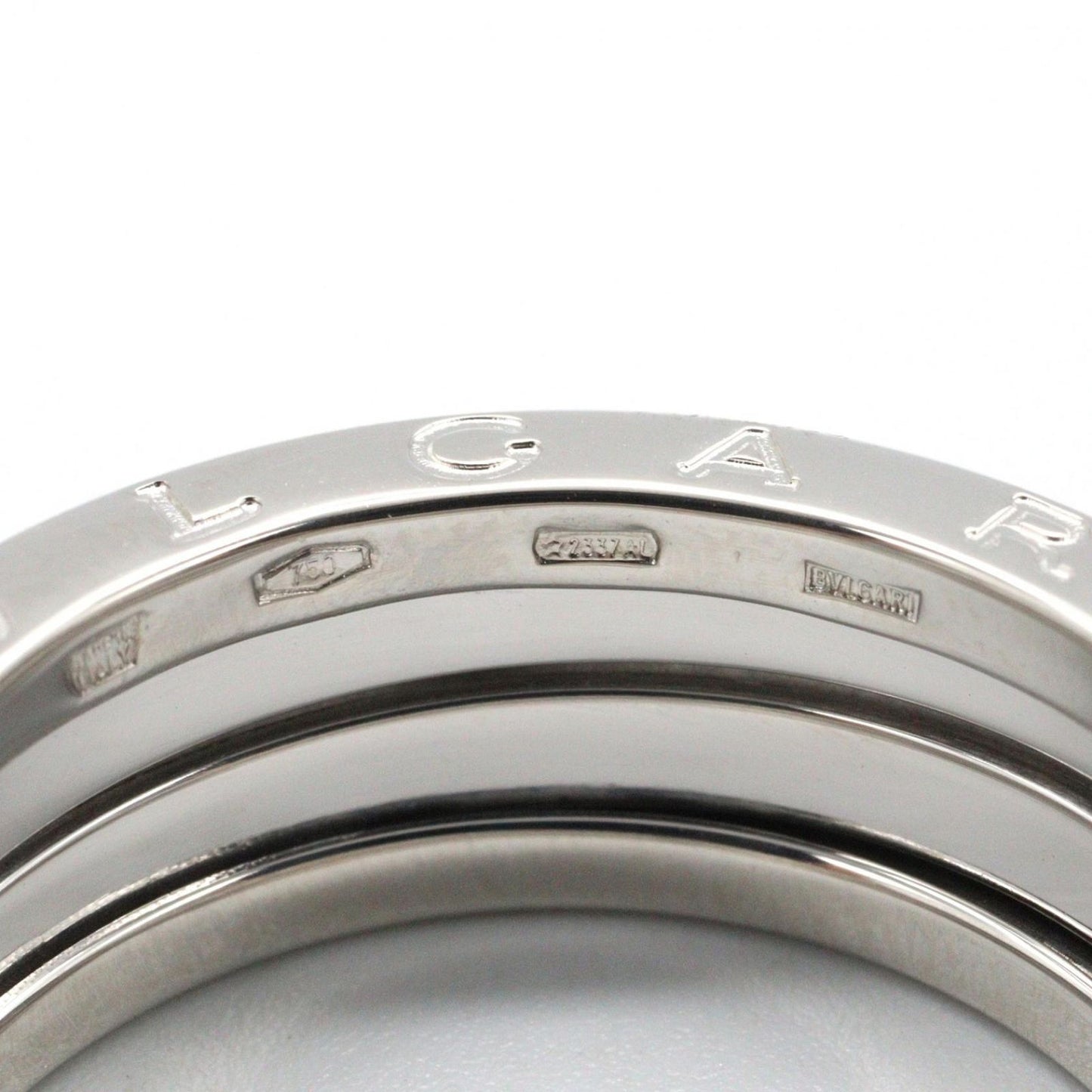 Bvlgari Ring B-zero One Band 18k White Gold — view 4