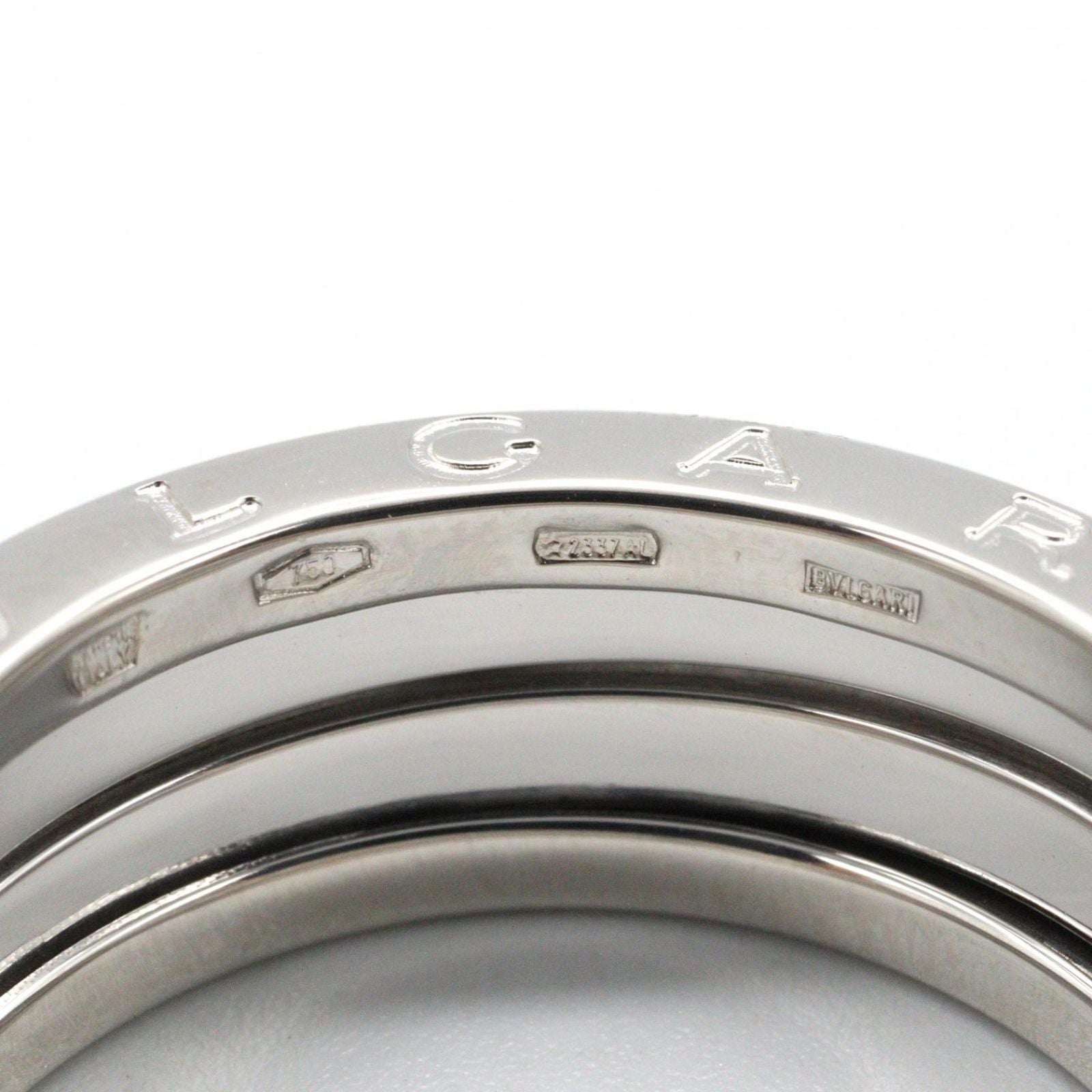 Bvlgari Ring B-zero One Band 18k White Gold — view 4