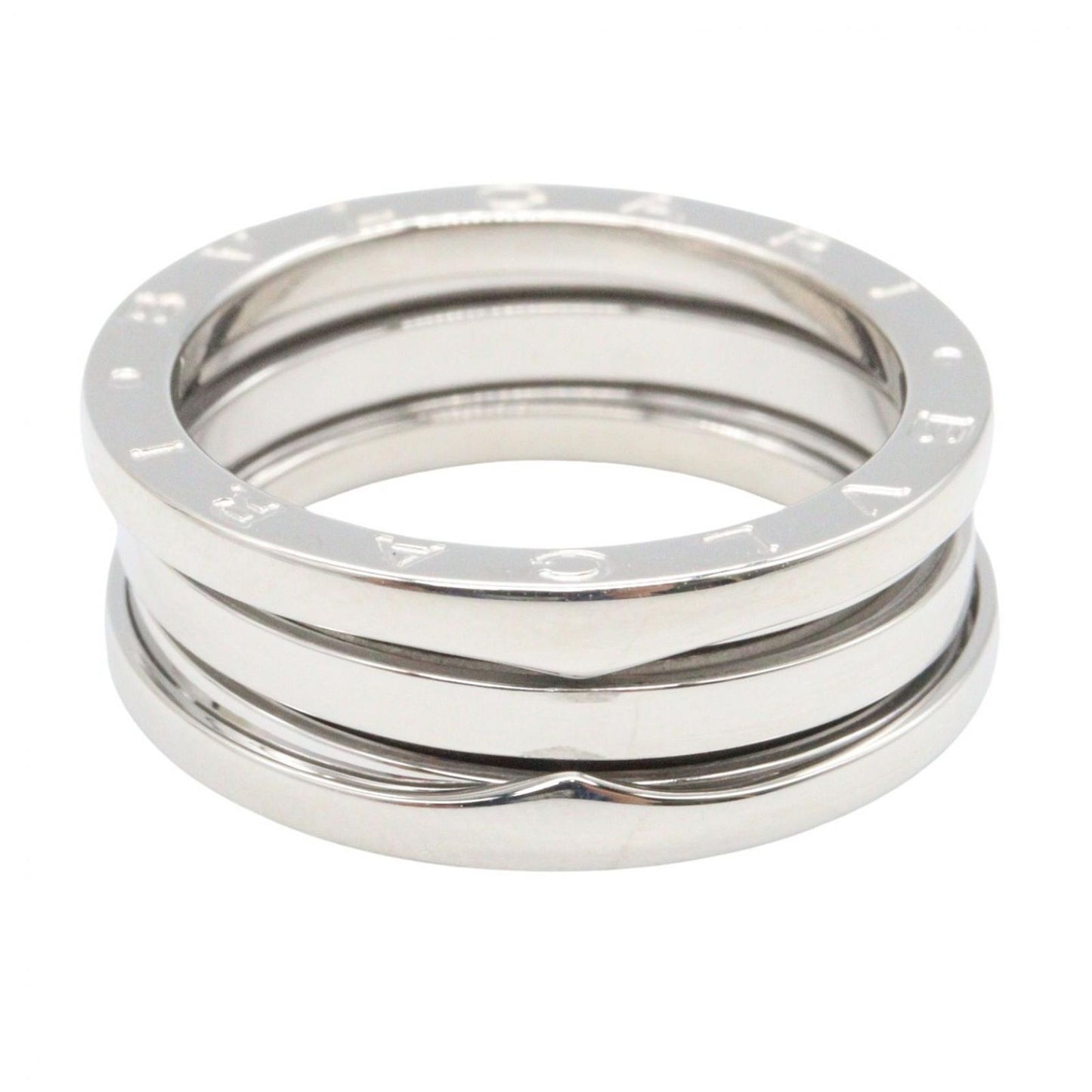 Bvlgari Ring B-zero One Band 18k White Gold — view 2