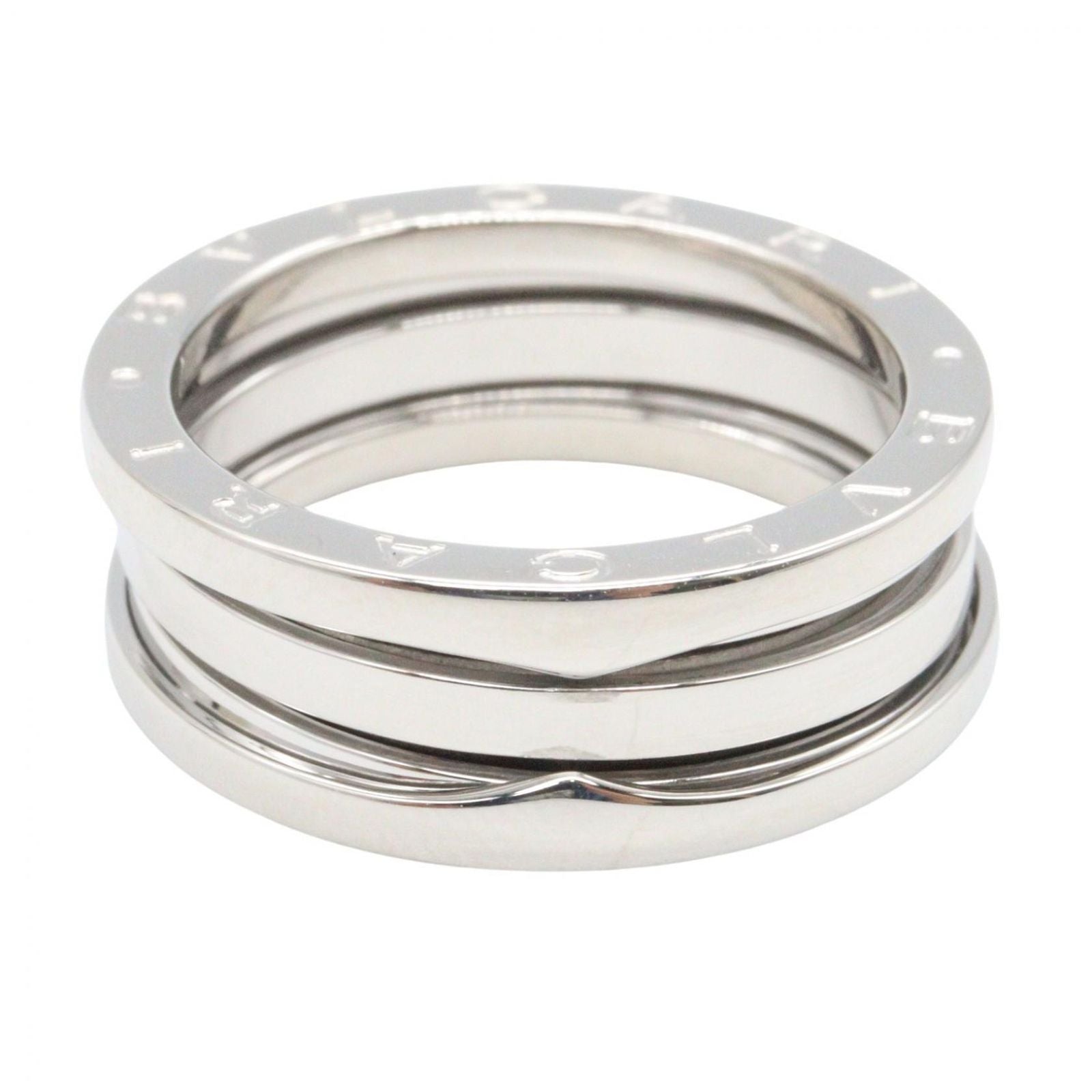 Bvlgari Ring B-zero One Band 18k White Gold — view 2