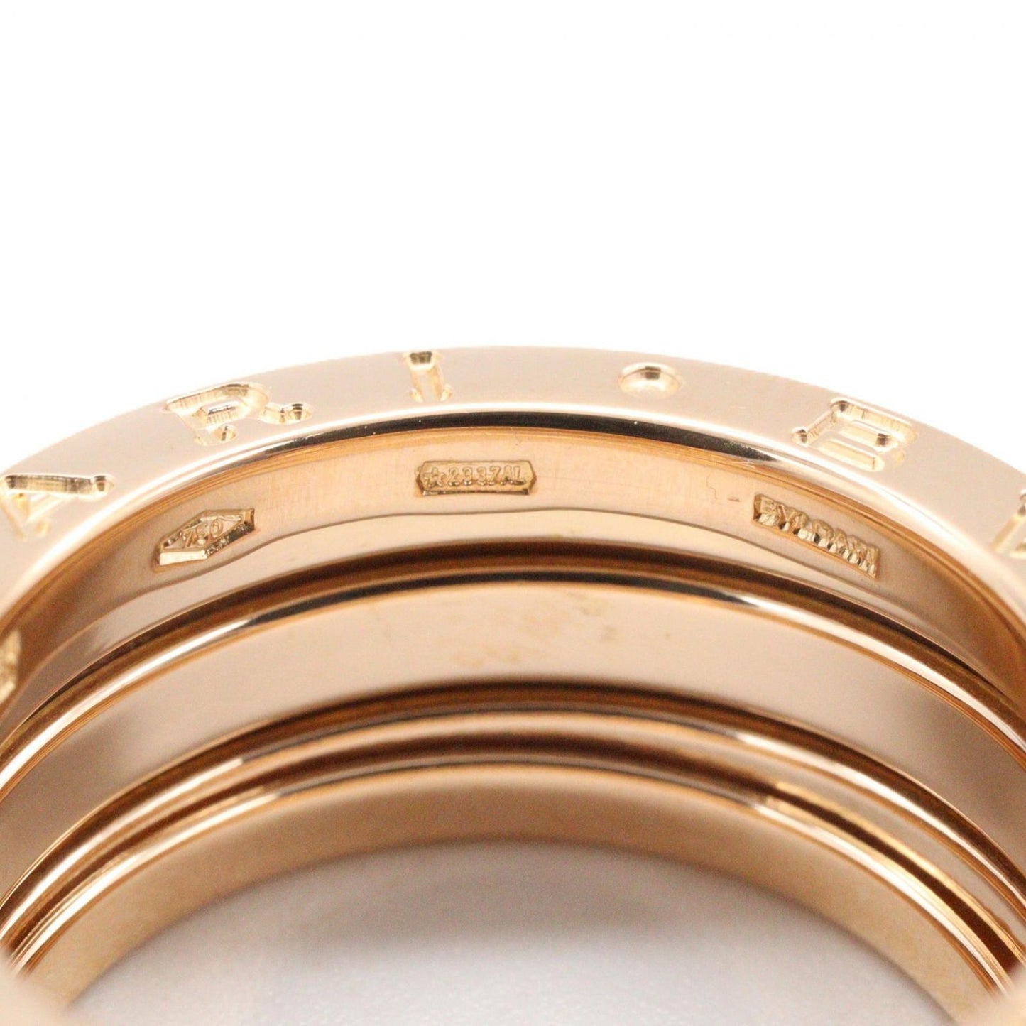 Bvlgari Ring B-zero One Band 18k Pink Gold — view 4