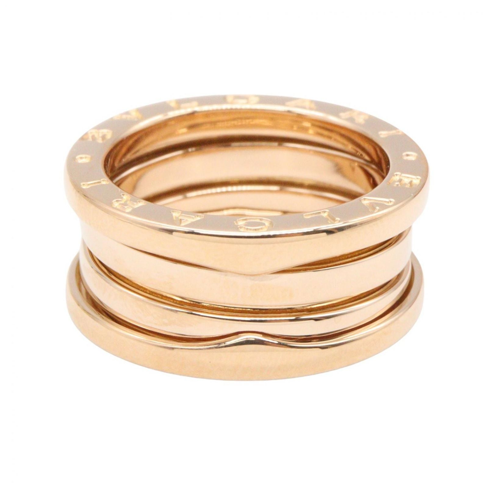 Bvlgari Ring B-zero One Band 18k Pink Gold — view 2