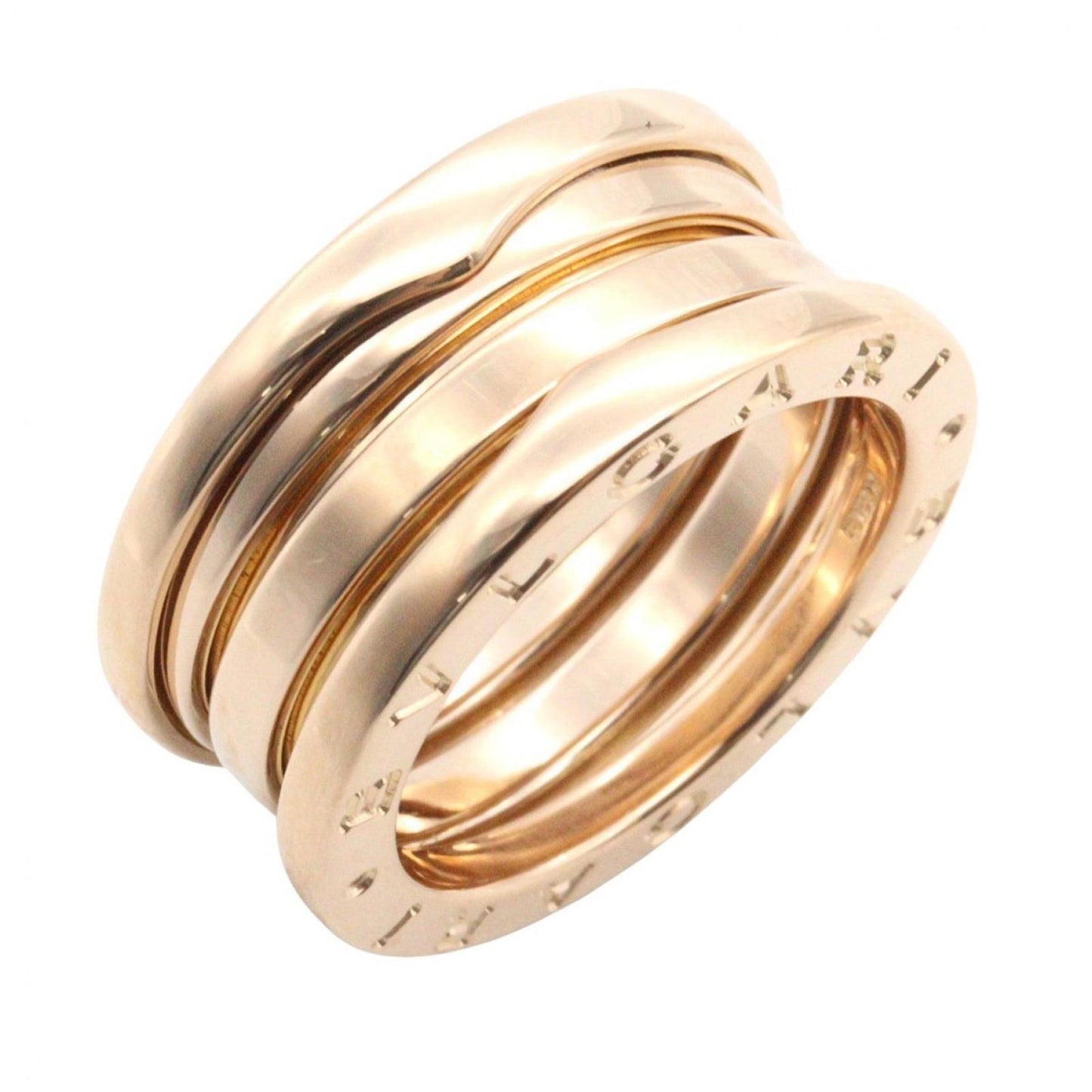 Bvlgari Ring B-zero One Band 18k Pink Gold
