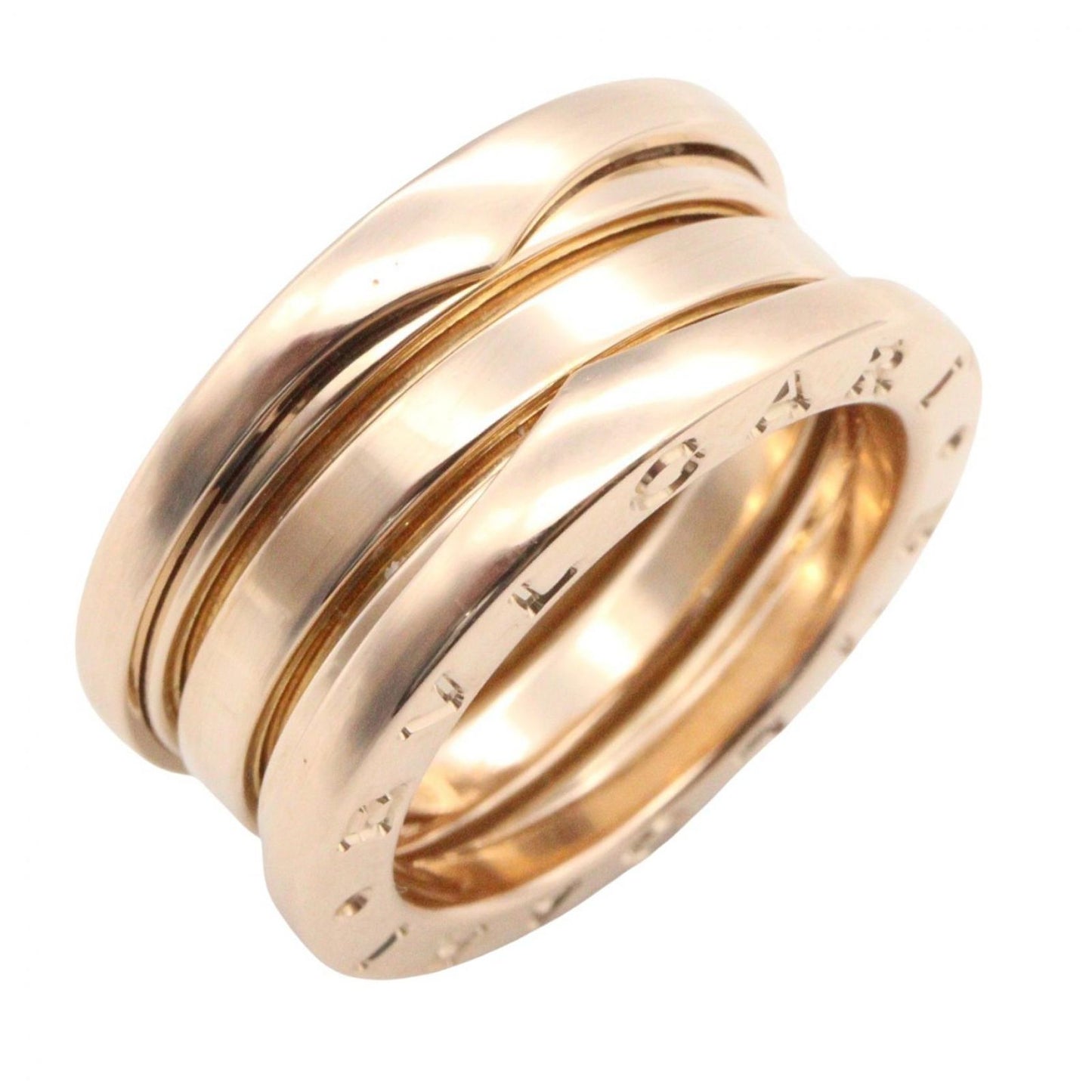 Bvlgari Ring B-zero One Band 18k Pink Gold