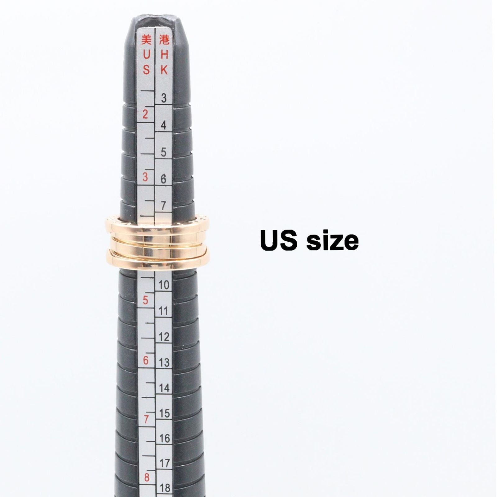 Bvlgari Ring B-zero One Band 18k Pink Gold — view 7