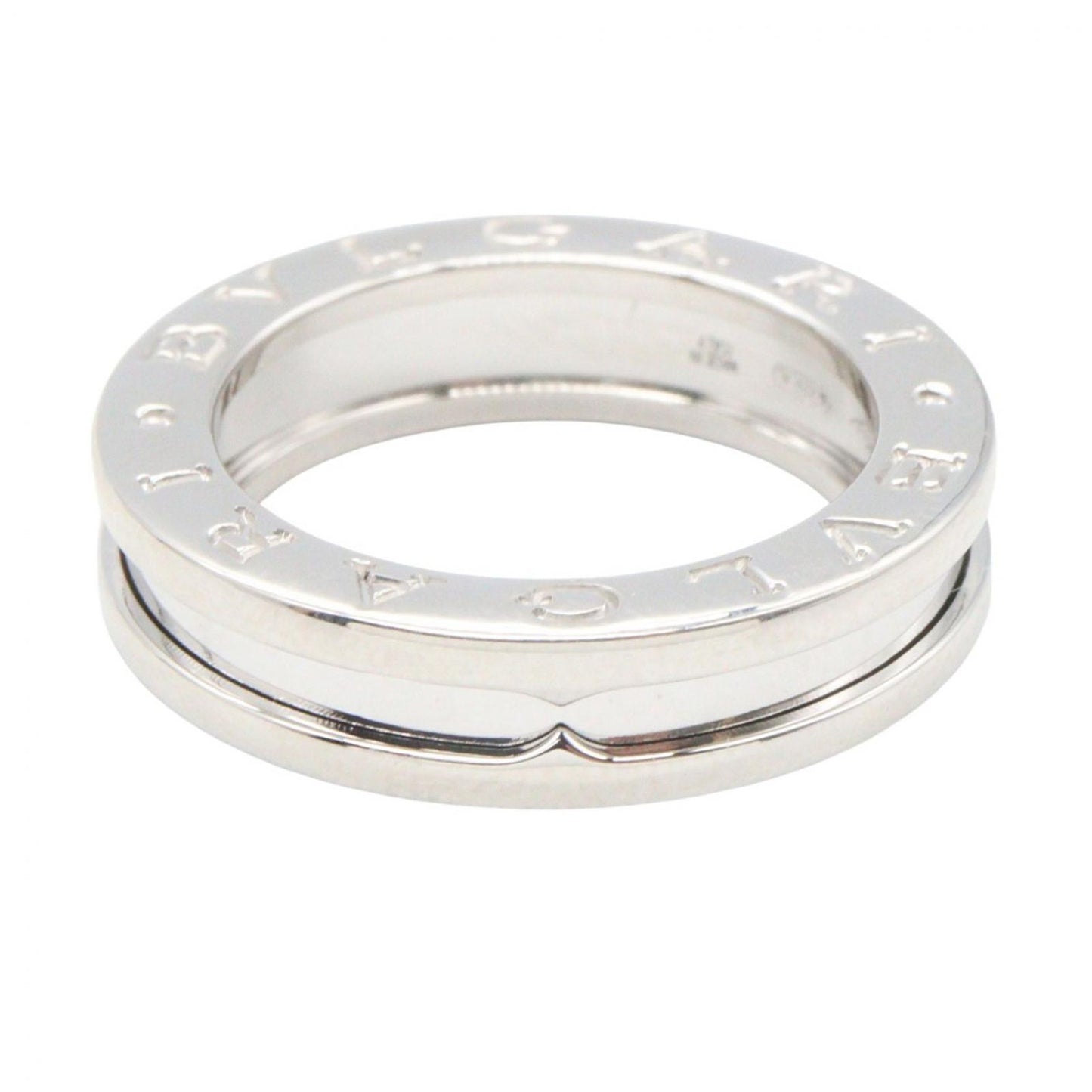 Bvlgari Ring B-zero One Band 18k White Gold — view 2