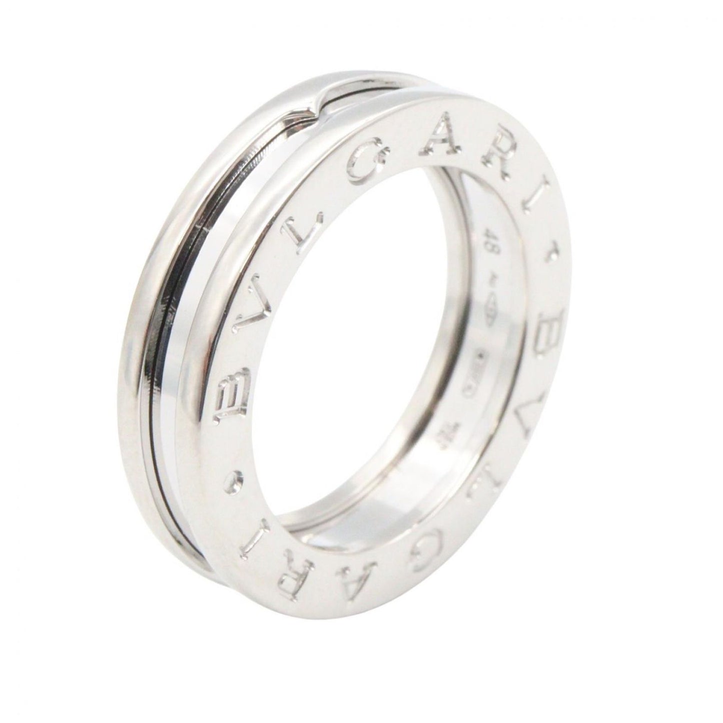 Bvlgari Ring B-zero One Band 18k White Gold — view 3