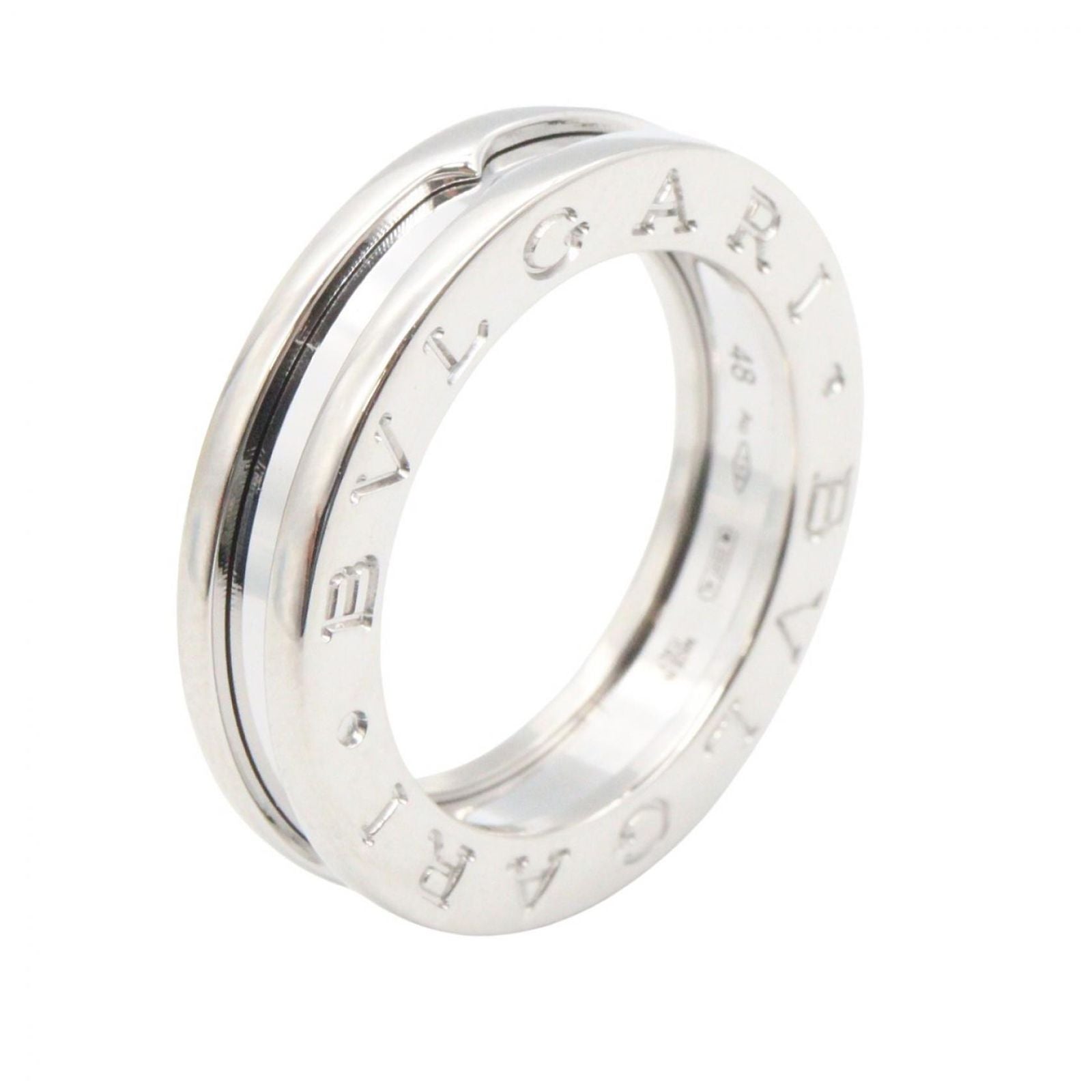 Bvlgari Ring B-zero One Band 18k White Gold — view 3