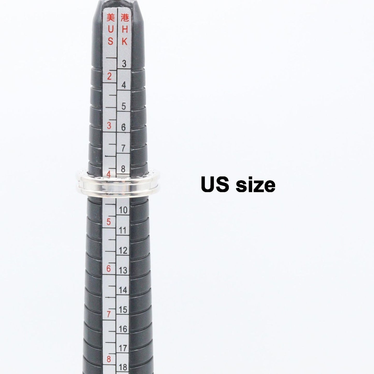 Bvlgari Ring B-zero One Band 18k White Gold — view 6
