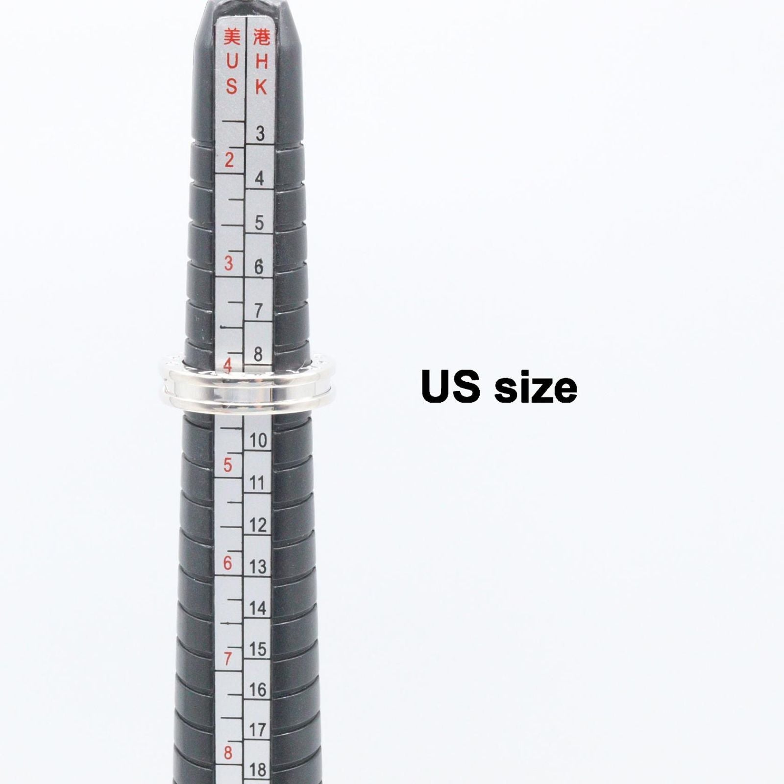 Bvlgari Ring B-zero One Band 18k White Gold — view 6