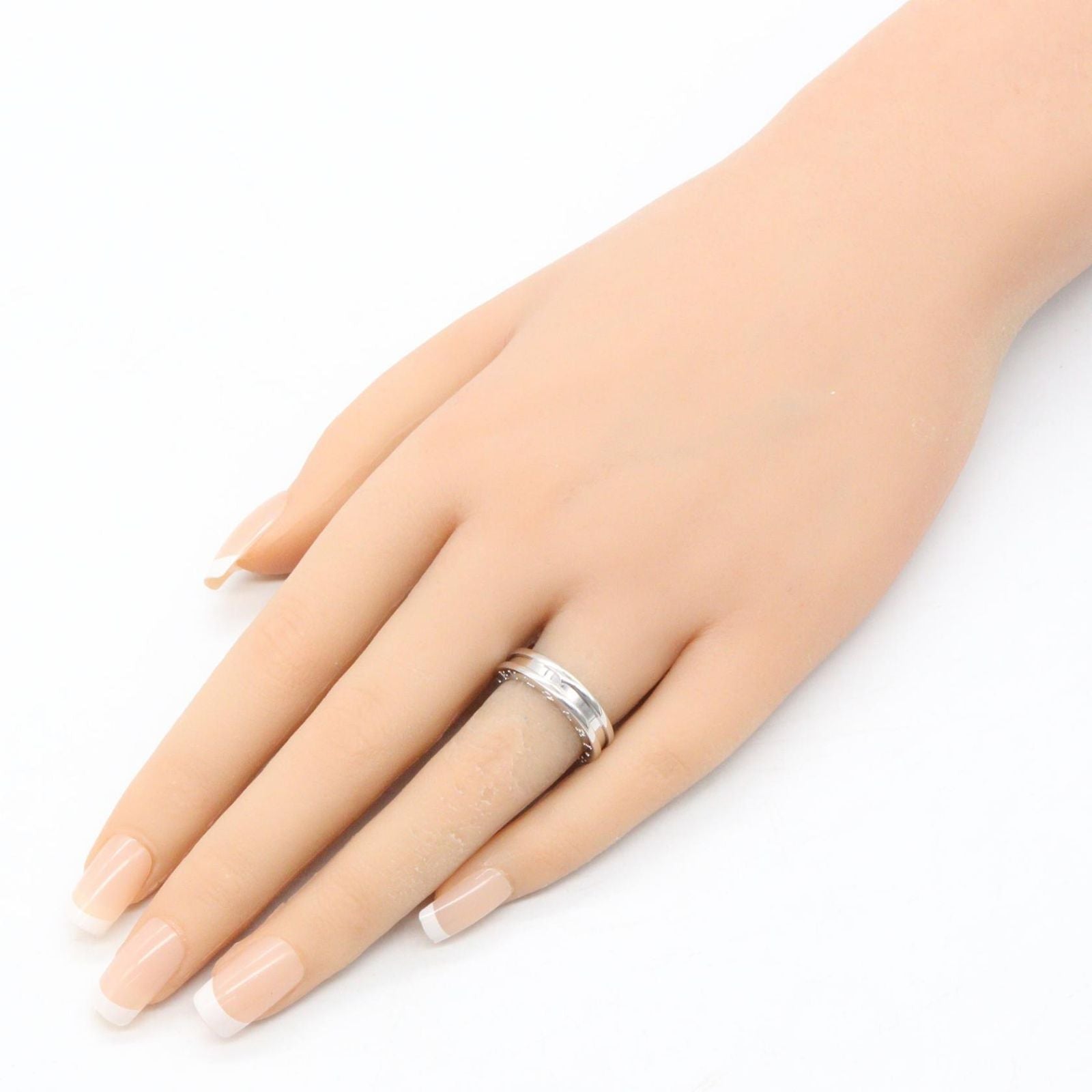 Bvlgari Ring B-zero One Band 18k White Gold — view 7
