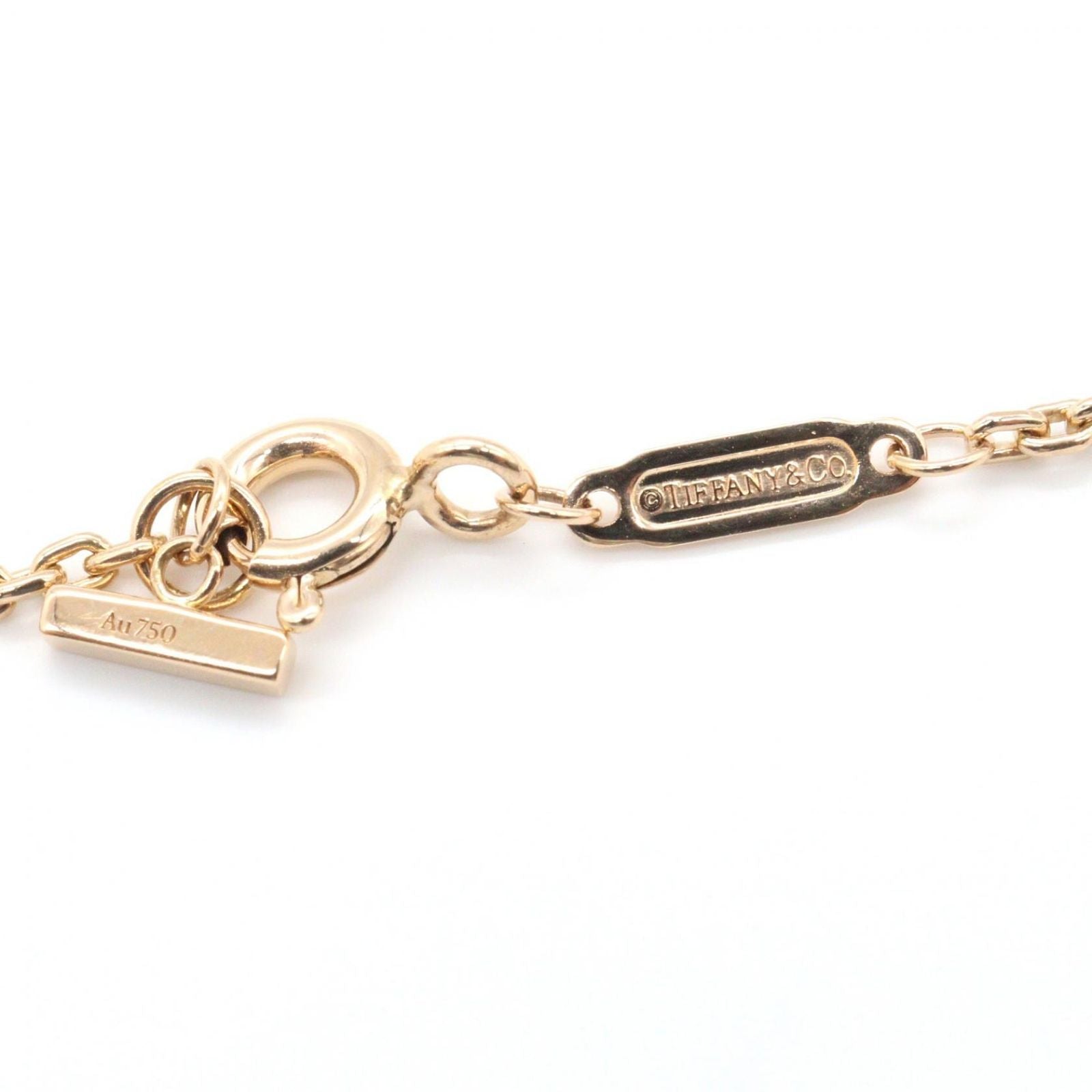 Tiffany & Co Necklace T Smile Diamond 41 46 cm 18k Pink Gold — view 3