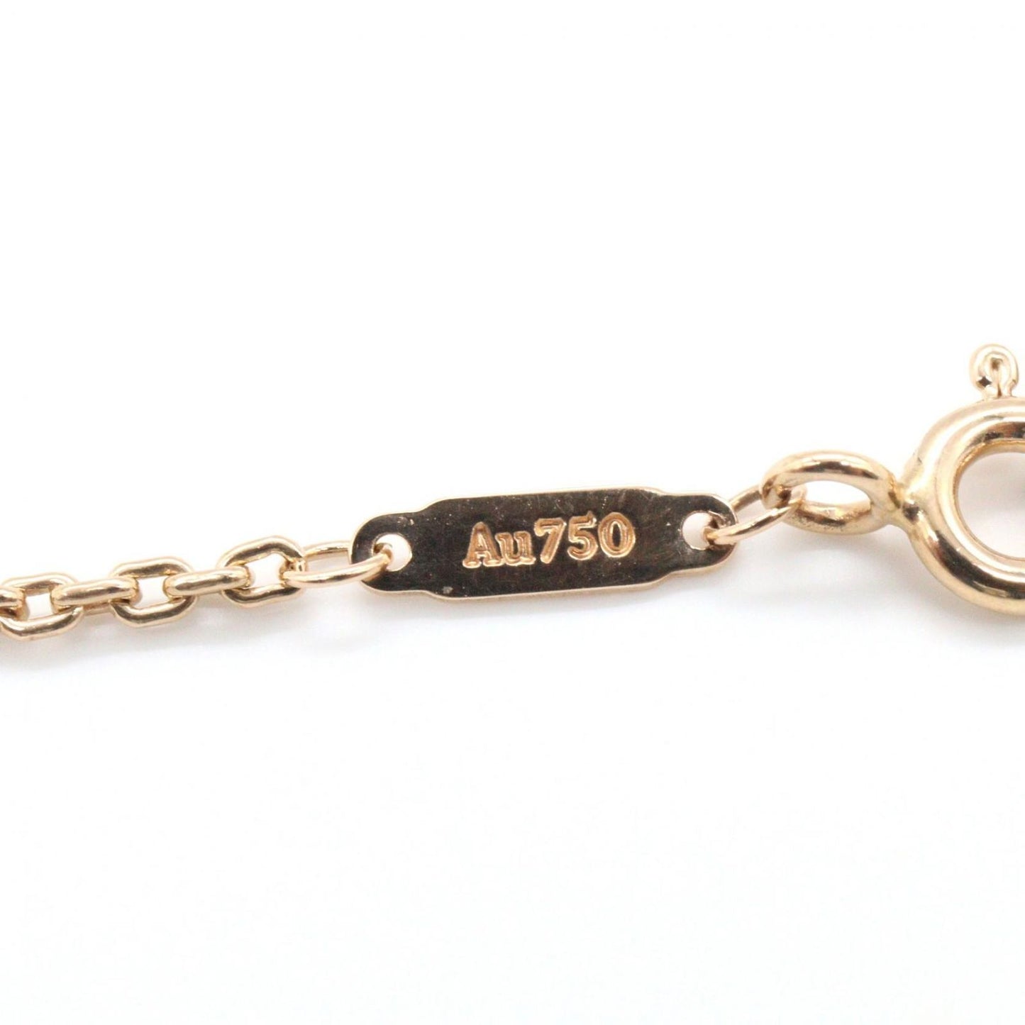 Tiffany & Co Necklace T Smile Diamond 41 46 cm 18k Pink Gold — view 4