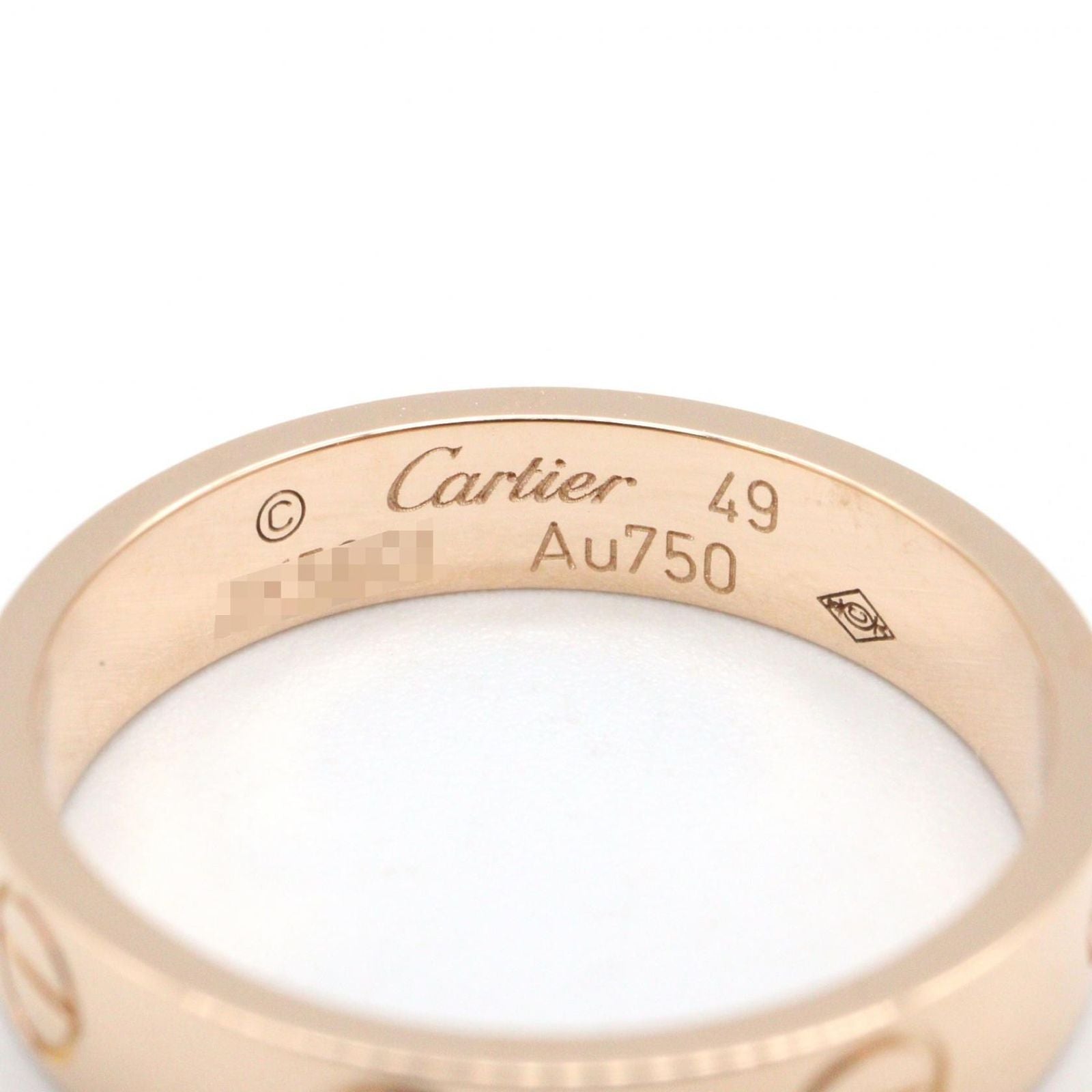 Cartier Ring Mini Love 18k Pink Gold — view 3