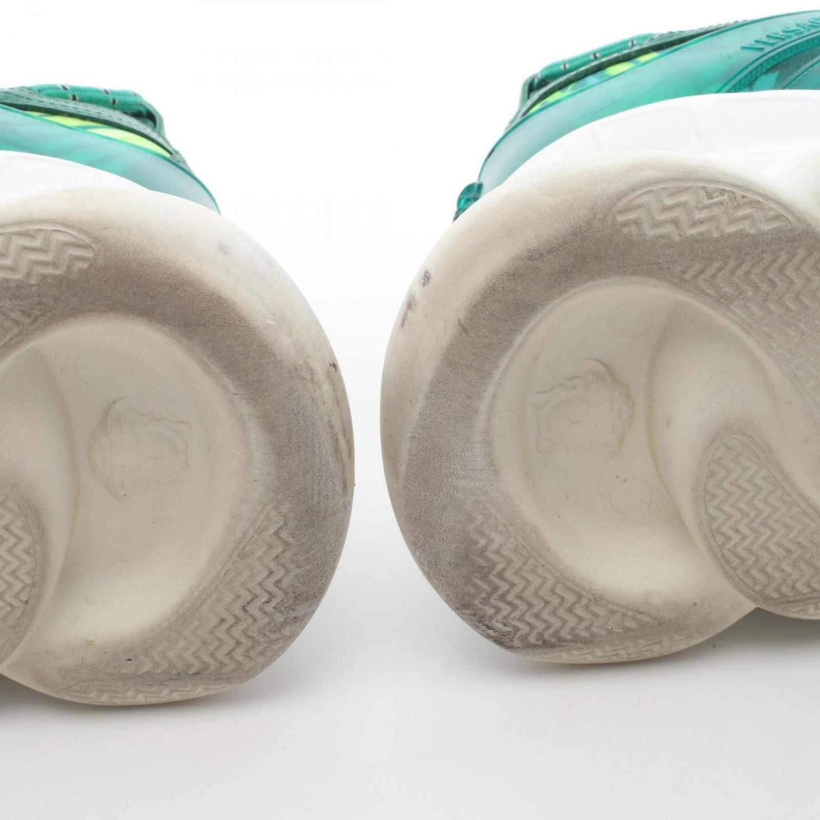 Versace Sneakers Chain Reaction Jungle Print Leather — view 7