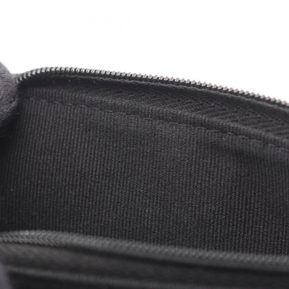 Chanel Shoulder Bag Quilted Chain Wallet Black Caviar Leather — view 7