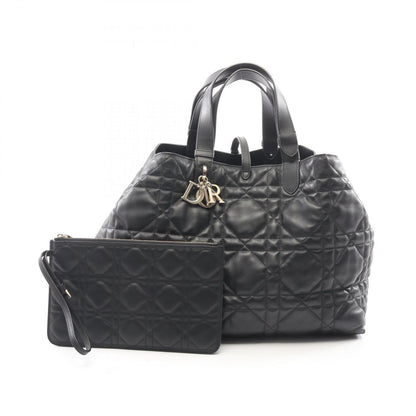 Dior Toujours Bag Large Micro Cannage Black Leather