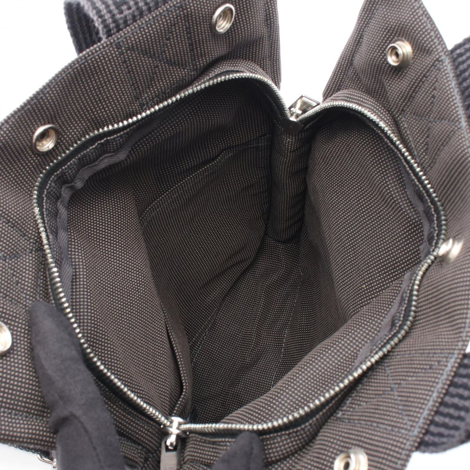 Hermes Backpack Her Line a Dos PM Gray Canvas — view 3