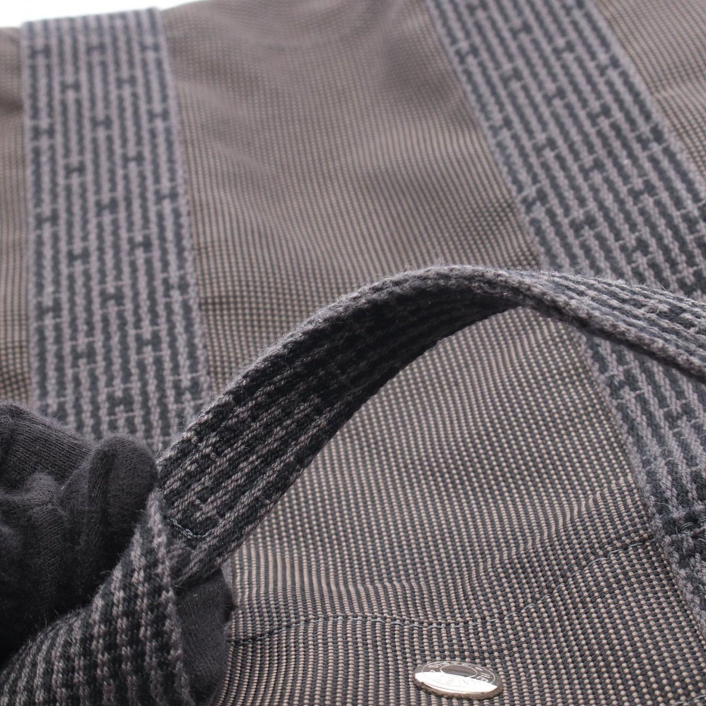 Hermes Backpack Her Line a Dos PM Gray Canvas — view 6